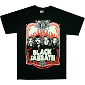 Футболка Black Sabbath - Red Flames