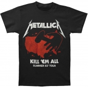Футболка Metallica - Kill Em All Tours