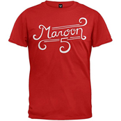 Футболка Maroon 5 - Curl Logo