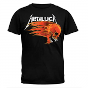 Футболка Metallica - Flaming Skull Tour 94