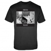 Футболка Nirvana - Bleach On Grey