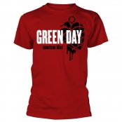 Футболка Green Day - American Idiot Heart Grenade Red
