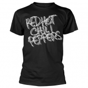 Футболка Red Hot Chili Peppers - Black And White Logo