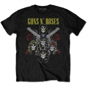 Футболка Guns N' Roses - Pistols And Roses Black