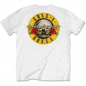 Футболка Guns N' Roses - Classic Logo V.2 White