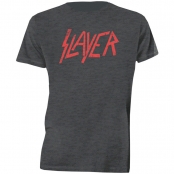 Футболка Slayer - Distressed Logo Grey