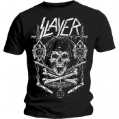 Футболка Slayer - Skull And Bones Revised