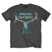 Футболка Imagine Dragons - Elk In Stars Charcoal Grey