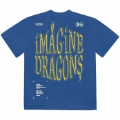 Футболка Imagine Dragons - Lyrics Blue