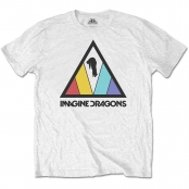 Футболка Imagine Dragons - Triangle Logo White