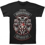 Футболка Five Finger Death Punch - Biker Badge